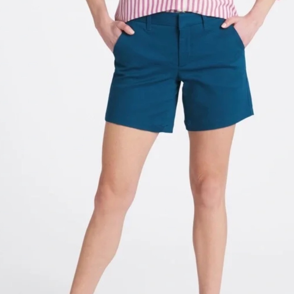 NWT Market & Spruce Rosabel short in Teal blue
